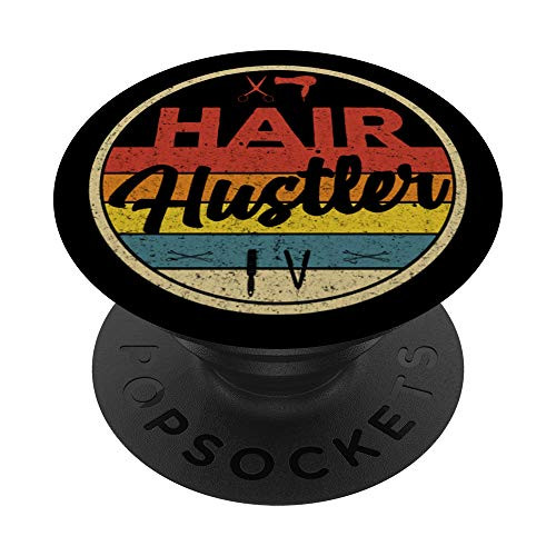 Hair Hustler Vintage Hairstylist Cute Hairdresser Gift PopSockets PopGrip Swappable Grip for Phones and Tablets Hair Hustler Vintage Hairstylist Cute Hairdresser Gift PopSockets PopGrip Swappable Grip for Phones and Tablets