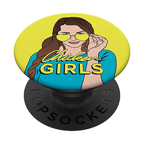Chicken Girl - Rhyme PopSocket PopSockets PopGrip  Swappable Grip for Phones  and  Tablets