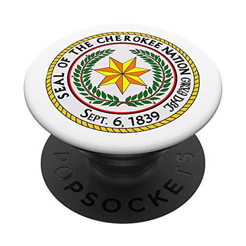 Seal of the Cherokee Nation - Native American PopSockets PopGrip  Swappable Grip for Phones  and  Tablets Seal of the Cherokee Nation - Native American PopSockets PopGrip  Swappable Grip for Phones  and  Tablets