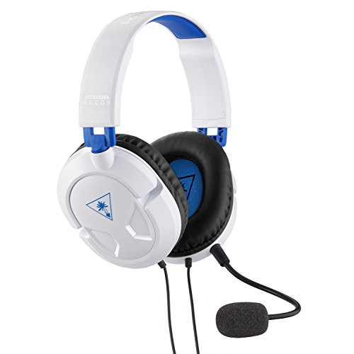 Turtle Beach Recon 50P White Gaming Headset for PS4 Pro, PS4, Xbox One