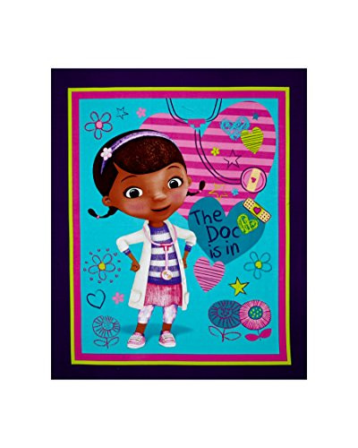 Disney Doc McStuffins The Doc is in 36 In. Panel Multi Fabric