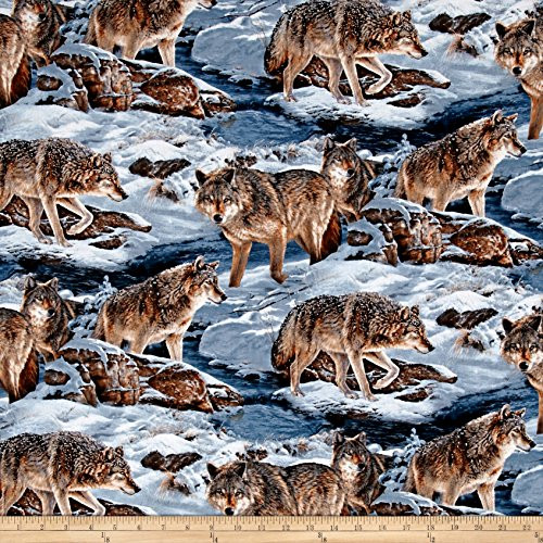 Springs Creative Products Wild Wings Narragansett Creek Scenic Multi Quilt Fabric By The Yard  Multicolor