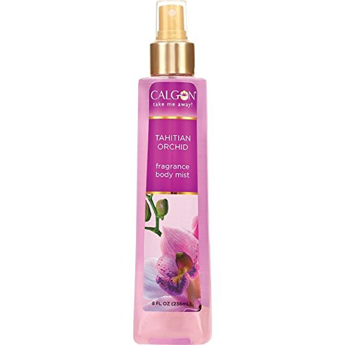 Calgon Tahitian Orchid Fragrance Body Mist 8 oz -Pack of 2-