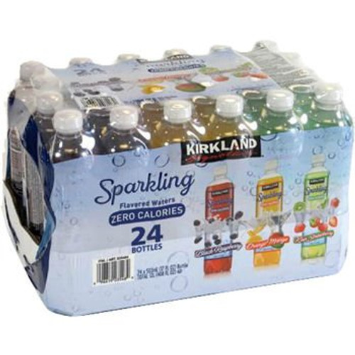 Kirkland Signature Sparkling Water 17 Oz. Bottle Variety 24-pack