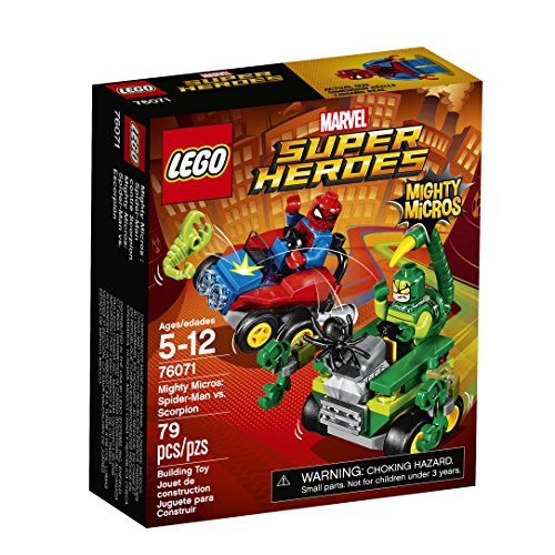 LEGO Super Heroes Mighty Micros: Spider-Man vs. Scorpion 76071 Building Kit LEGO Super Heroes Mighty Micros: Spider-Man vs. Scorpion 76071 Building Kit