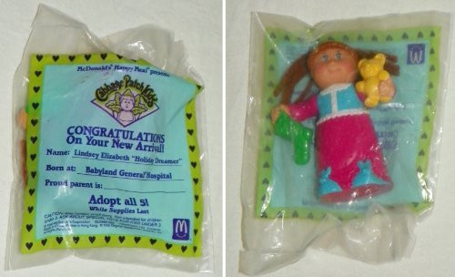 McDonalds - Cabbage Patch Kids - Lindsey Elizabeth Holiday Dreamer - 1992 by McDonald s