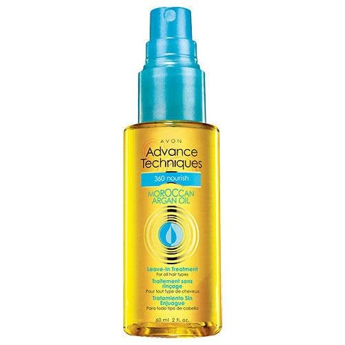 Avon Advance Techniques 360 Nourish Moroccan Argan Oil Leave-In Treatment