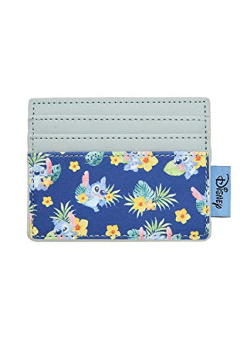 Loungefly Disney Lilo and Stitch Tropical Stitch Cardholder MULTI One Size Loungefly Disney Lilo and Stitch Tropical Stitch Cardholder MULTI One Size