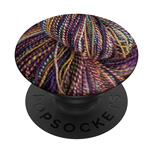 Yarn PopSockets PopGrip  Swappable Grip for Phones  and  Tablets