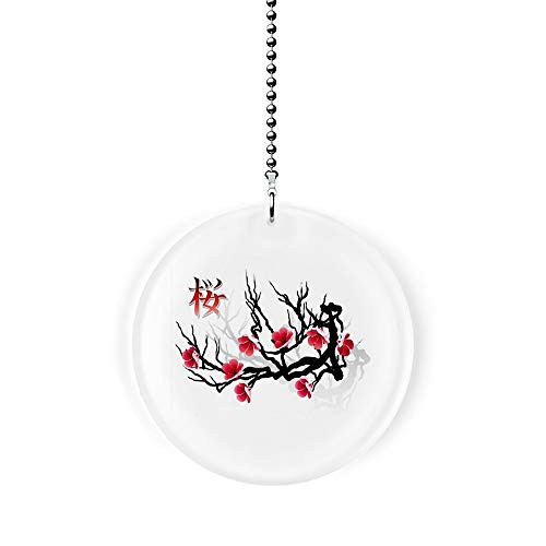 Japanese Blossom Shadow Fan Light Pull