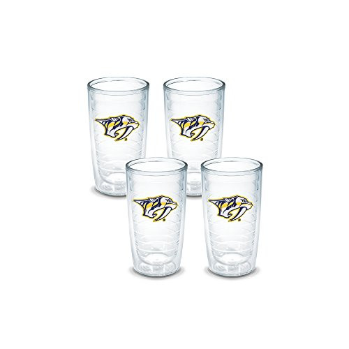 Tervis 1063911 "NHL Nashville Predators" Tumbler, Emblem, 16 oz, Clear Tervis 1063911 "NHL Nashville Predators" Tumbler, Emblem, 16 oz, Clear