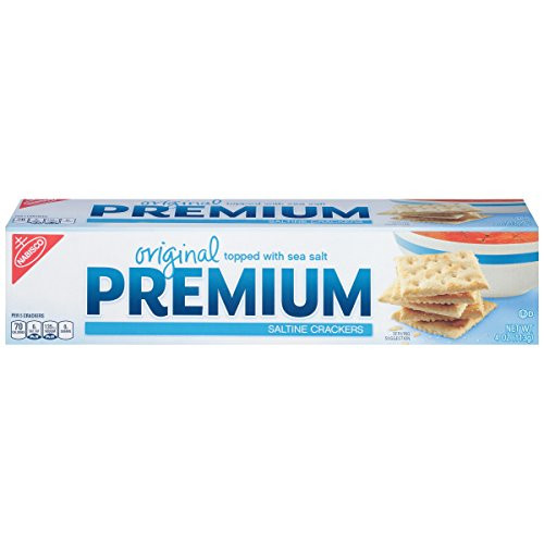 Premium Original Saltine Crackers  4.0 oz -Pack of 12-