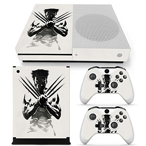 FriendlyTomato Xbox One S Console and Wireless Controller Skin Set - Wolverine - XboxOne S Vinyl