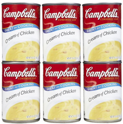 Campbell s Cream Of Chicken Soup 10.75 oz 6 pk Campbell s Cream Of Chicken Soup 10.75 oz 6 pk