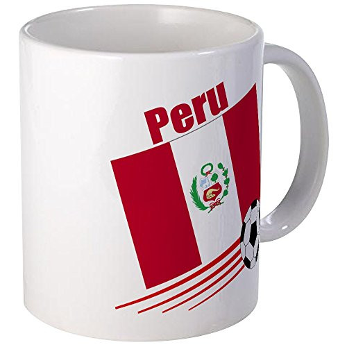 CafePress Peru Soccer Team Mug Unique Coffee Mug  Coffee Cup