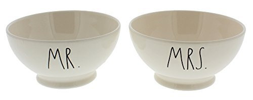 Rae Dunn by Magenta MR & MRS Ice Cream / Cereal Bowl