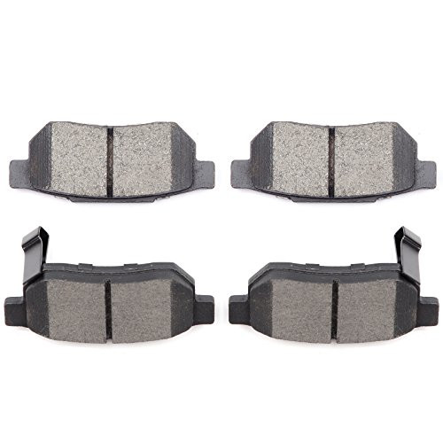 Brake Pads ECCPP 4pcs Rear Ceramic Disc Brake Pads Kits fit for 1990-2001 Acura Integra 1988-2001 Honda Civic 1993-1997 Honda Civic del Sol 1988-1991 Honda CRX 1985-1991 Honda Prelude