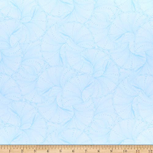 Benartex Horsen Around Fanfare Light Blue Quilt Fabric By The Yard