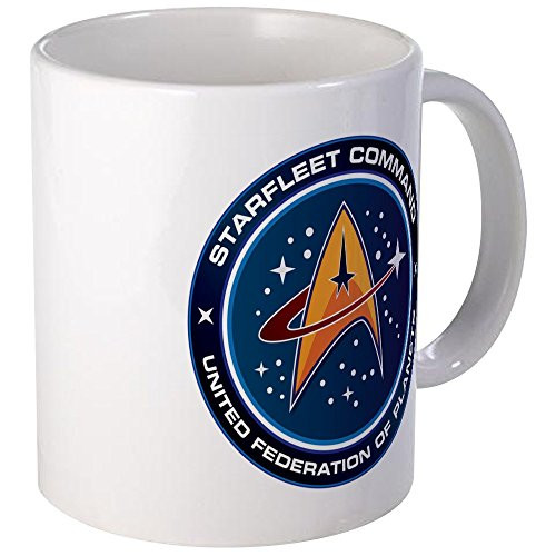 CafePress Star Trek Federation Of Planets Patch Mug Unique Coffee Mug  Coffee Cup