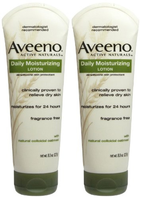 Aveeno Daily Moisturizing Lotion - 8 oz - 2 pk Aveeno Daily Moisturizing Lotion - 8 oz - 2 pk
