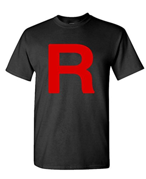 The Goozler Team Rocket - Jessie James Meowth Funny - Mens Cotton T-Shirt  L  Black USA Made