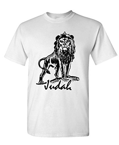 Live Nice Lion of Judah - Christian Jesus Christ god - Cotton T-Shirt  3XL  White USA Made