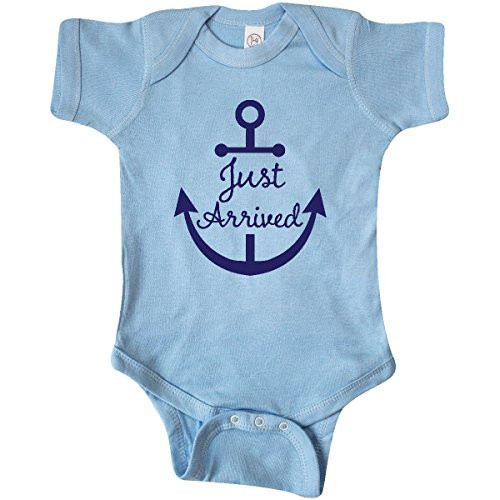 inktastic Nautical Anchor Infant Creeper Newborn Light Blue 226d6