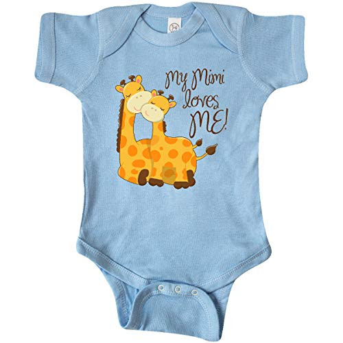 inktastic My Mimi Loves Me Infant Creeper 12 Months Light Blue 265cc inktastic My Mimi Loves Me Infant Creeper 12 Months Light Blue 265cc