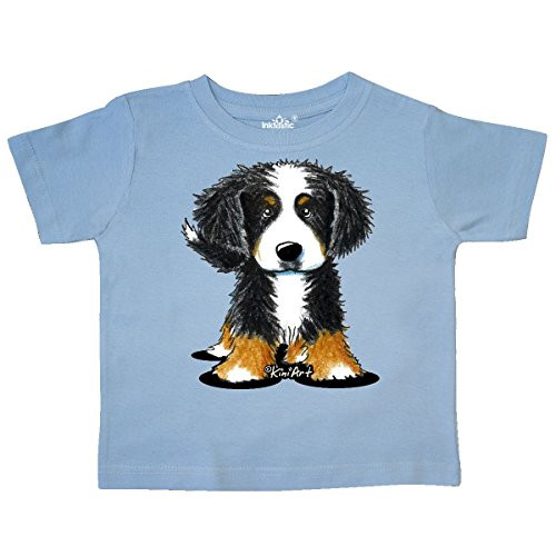 inktastic Bernese Mountain Dog Toddler T-Shirt 3T Light Blue - KiniArt 3e81