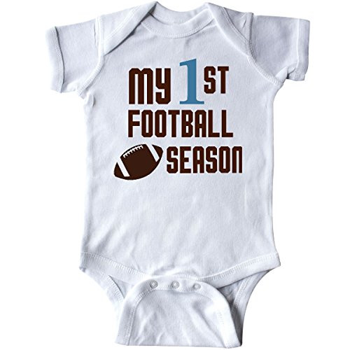 inktastic My 1st Football Season Infant Creeper 6 Months White 27e1e