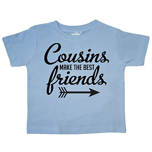 inktastic Cousins Make The Best Friends Toddler T-Shirt 5-6 Light Blue 2938e