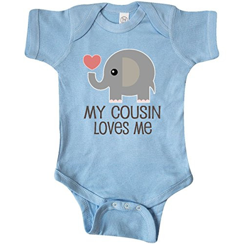 inktastic My Cousin Loves Me Infant Creeper 12 Months Light Blue 2ce9a inktastic My Cousin Loves Me Infant Creeper 12 Months Light Blue 2ce9a
