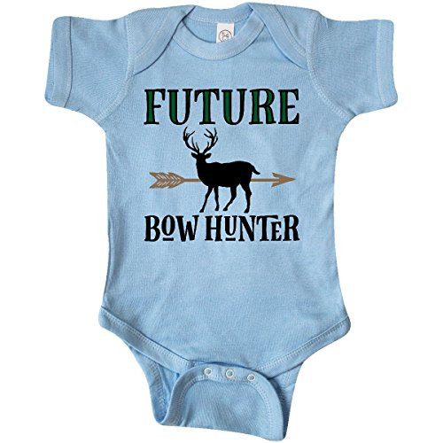 inktastic Hunting Future Bow Hunter Infant Creeper Newborn Light Blue 2de66