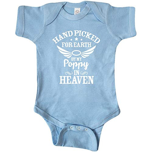 inktastic Handpicked for Earth by My Infant Creeper Newborn Light Blue 372ae