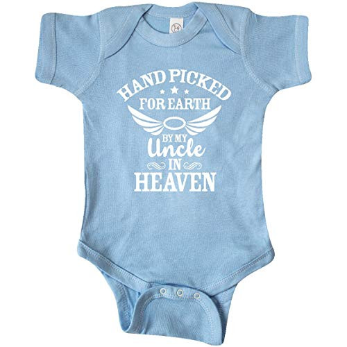 inktastic Handpicked for Earth by My Infant Creeper Newborn Light Blue 372bc