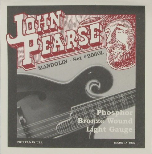 John Pearse Mandolin Phosphor Bronze Light .010 - .036  2050L