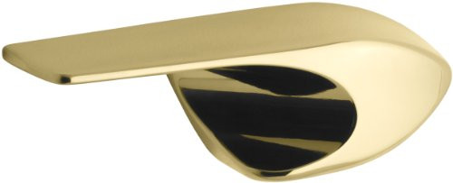 KOHLER K-9481-L-PB Left-Hand Trip Lever for Kohler Toilets, Vibrant Polished Brass