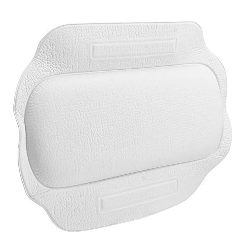 Beaupretty Bath Pillow Non-Slip Bathtub Pillow Spa Bathroom Pillow with Suction Cup Head Neck Support 4D Air Mesh Bath Accessories Fits All Bathtub Tub SPA Beaupretty Bath Pillow Non-Slip Bathtub Pillow Spa Bathroom Pillow with Suction Cup Head Neck Support 4D Air Mesh Bath Accessories Fits All Bathtub Tub SPA