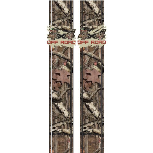 Mossy Oak Graphics 12010-BI Break-Up Infinity Mud Splash '4x4 Off Road' Rear Quarter Panel Kit
