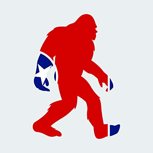 Tennessee Bigfoot Sticker FA Graphix Vinyl Decal TN Big Foot Sasquatch yeti - 3.49 Wide