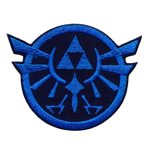 Zelda Triforce Game Logo Embroidered Iron Patches