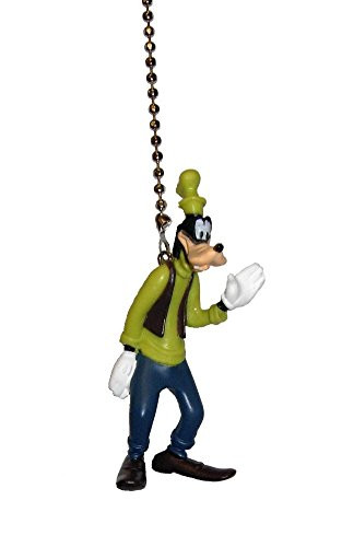 Walt Disney Classic Movie Assorted Characters Ceiling Fan Pull Light Chain -Goofy-