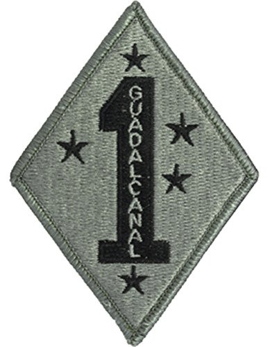 1st Marine Division ACU Patch Foliage Green