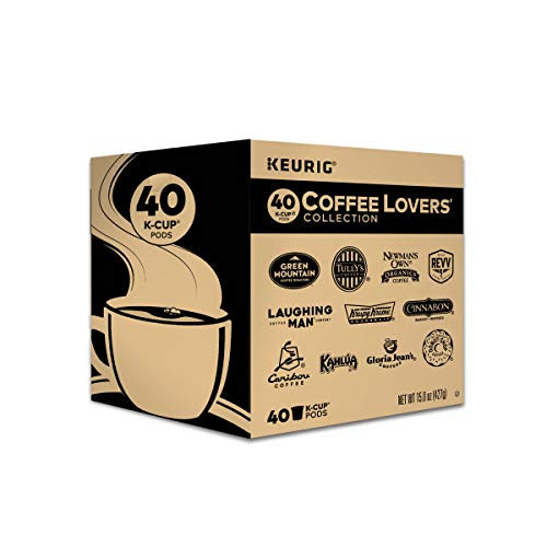 Keurig  Coffee Lovers  Collection Variety Pack  Single-Serve Keurig K-Cup Pods  80 Count -2 Boxes of 40 Pods-