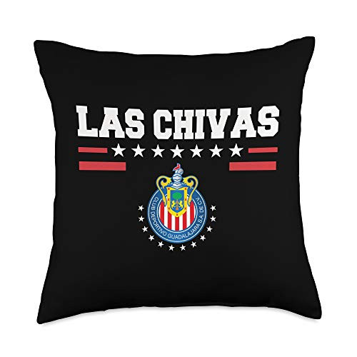 Las Chivas De Guadalajara Soccer Team Gifts Las Chivas De Guadalajara Mexican Team Soccer Gift Throw Pillow  18x18  Multicolor