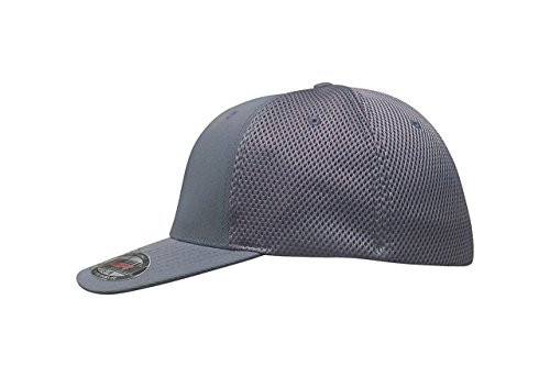 Flexfit 6533 Ultrafibre  and  Airmesh Fitted Cap Grey