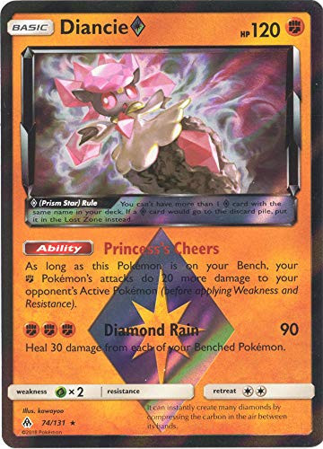 Diancie Prism Star - 74 131 - Holo Rare Prism Forbidden Light