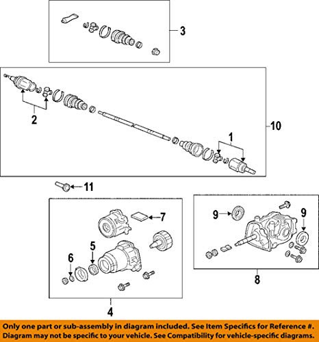 Genuine Honda 91202-PWT-003 Oil Seal -35X78X8.5-