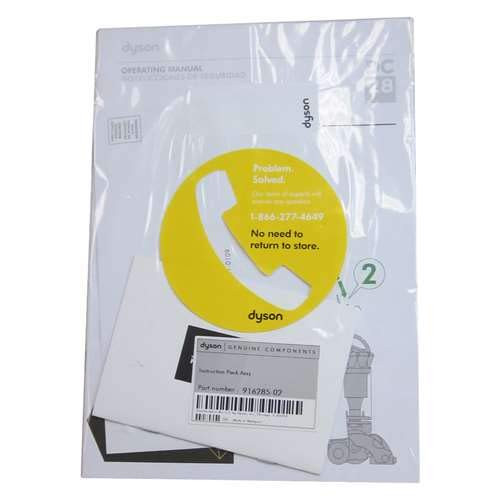 Dyson Instruction Pack Assy  DY-916285-02