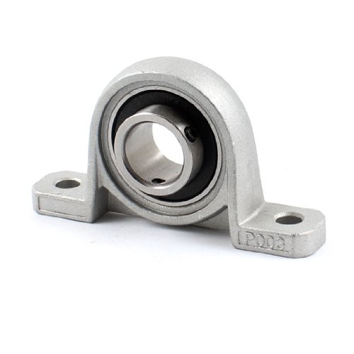 uxcell UP003 17mm Mounted Block Cast Housing Self-aligning Pillow Bearing
